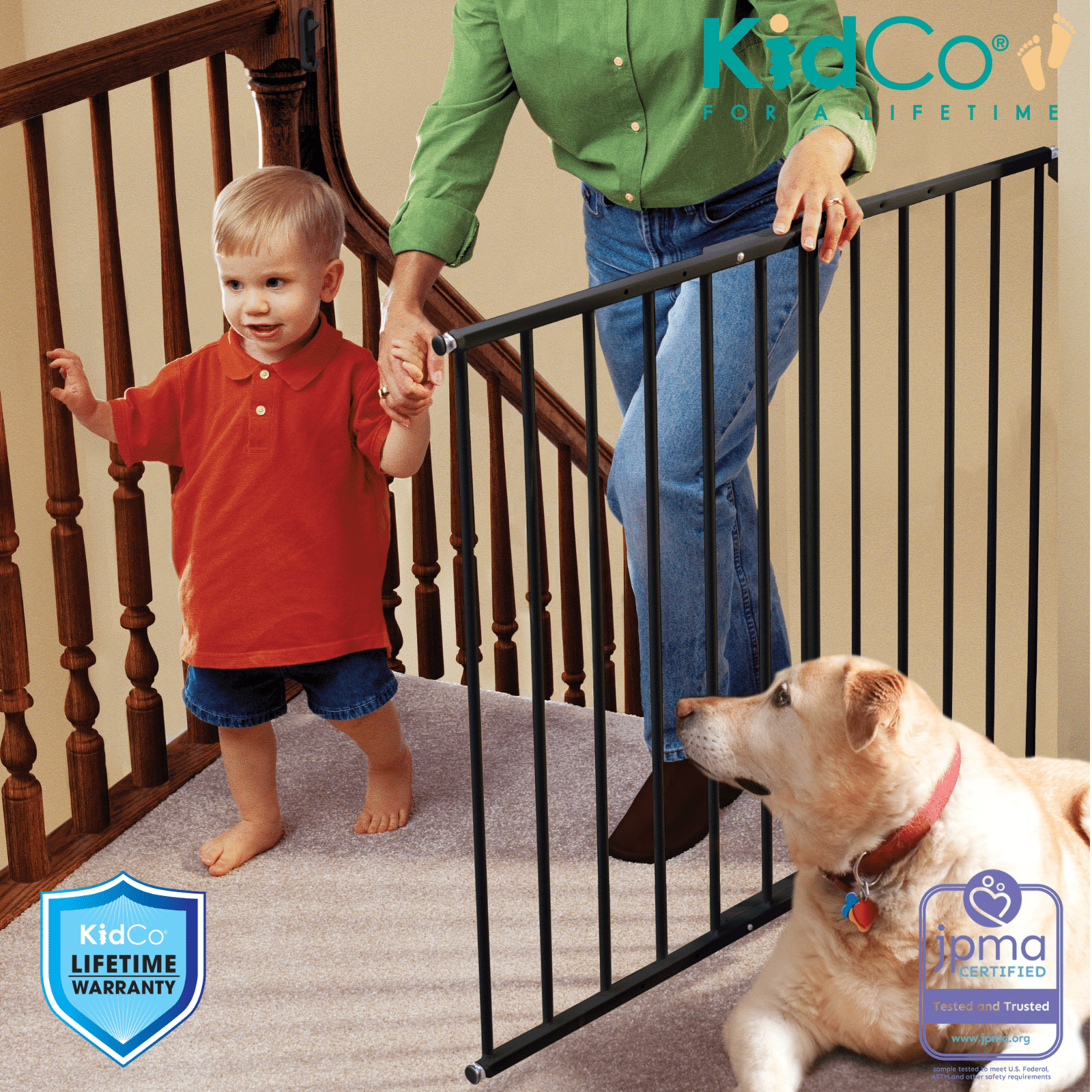 Safeway ® Top of Stair Baby Safety Gate - KidCo