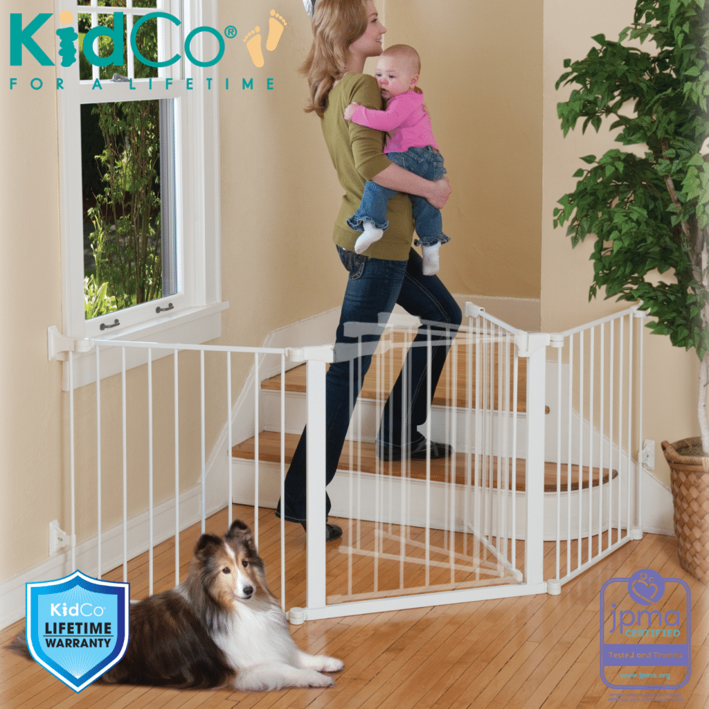 thumbnail image 2 of Hauck 59728 Open N Stop KD Pressure Fit Baby Gate With 3.5-Inch Extension – White (Open Box) 2 of 6