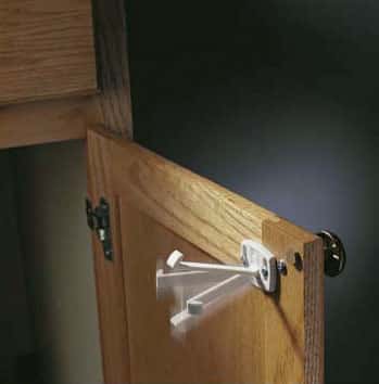 Cabinet Locks in Kitchen Cabinet Hardware 