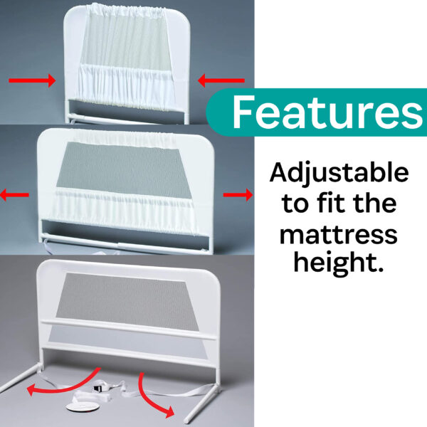 Children's Mesh Bed Rail Telescopic - Image 2