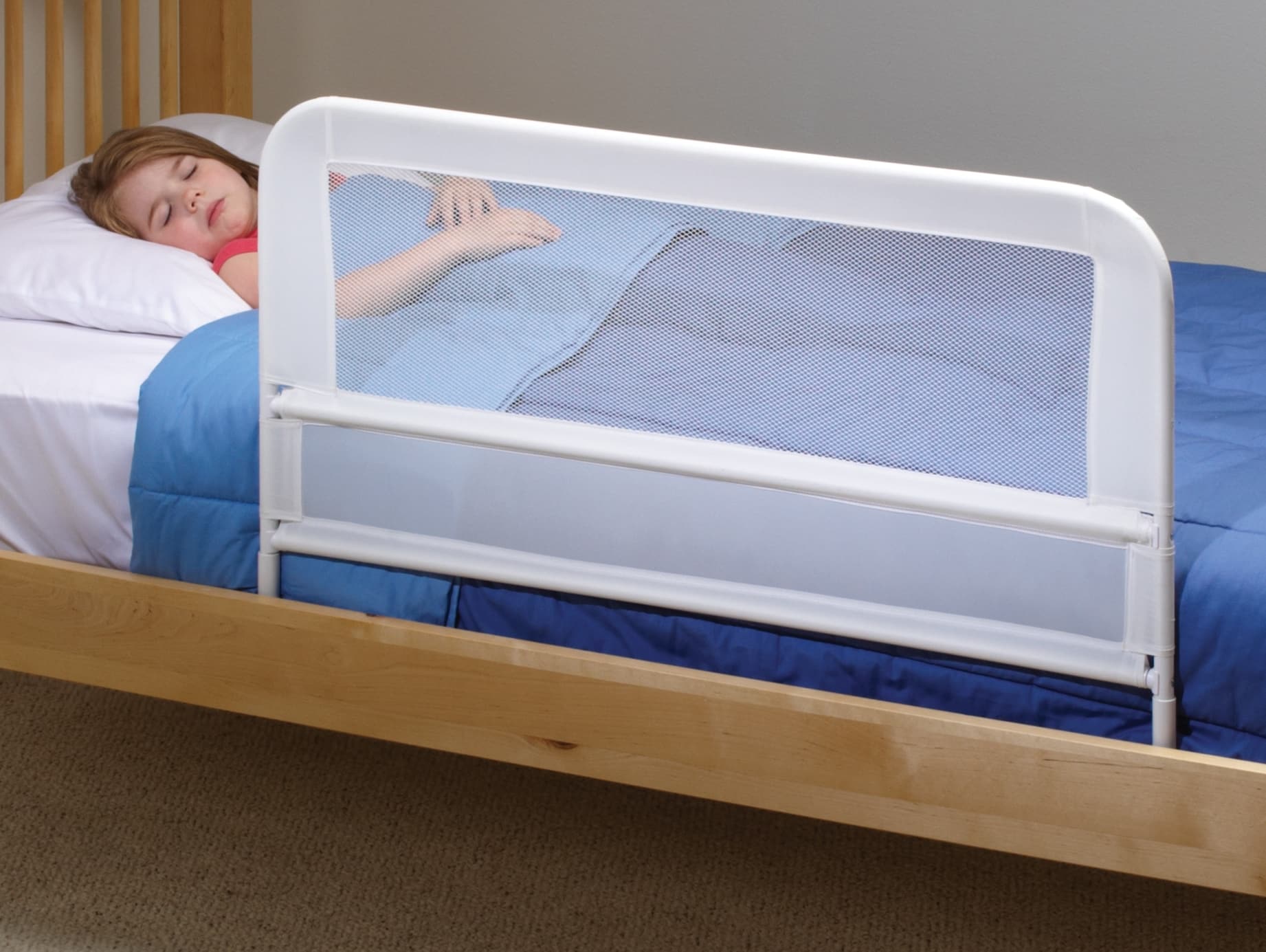 Children's Mesh Bed Rail Telescopic Double Pack - KidCo