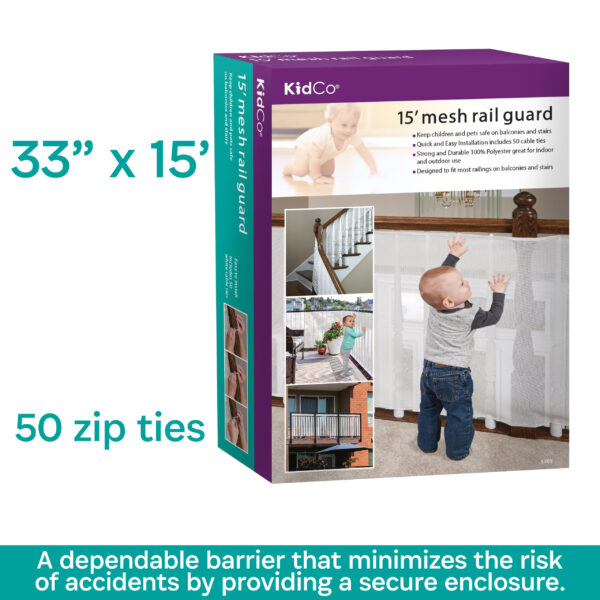 15' Mesh Rail Guard - Image 5