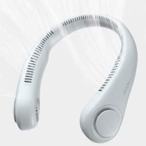 USB Rechargeable Bladeless Turbine Neck Air Fan